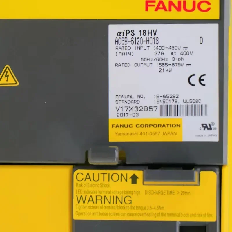 A06B-6120-H018 Second hand Fanuc Servo Drive  Amplifier Module for CNC System