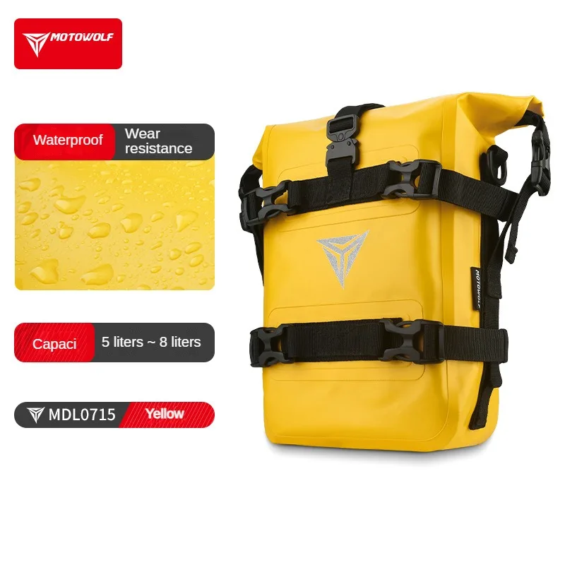 

Quick-release, multifunctional and large-capacity side bags for motorcycle modification, perfect for protecting and storage.