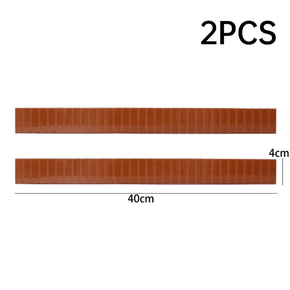 2 Stuks Duurzaam Verstelbare Lade Partitie Knipbaar Diy L-vormige Divider zelfklevende Huishoudelijke Organizer Clapboard