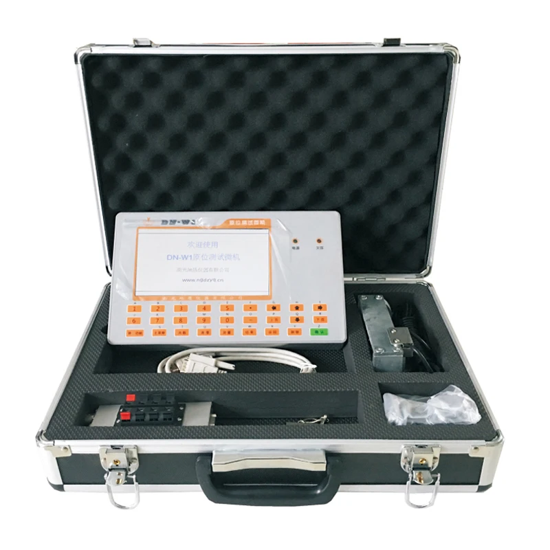 Data collector CPTU Data Acquisition System CPT data logging software Soil testing equipment