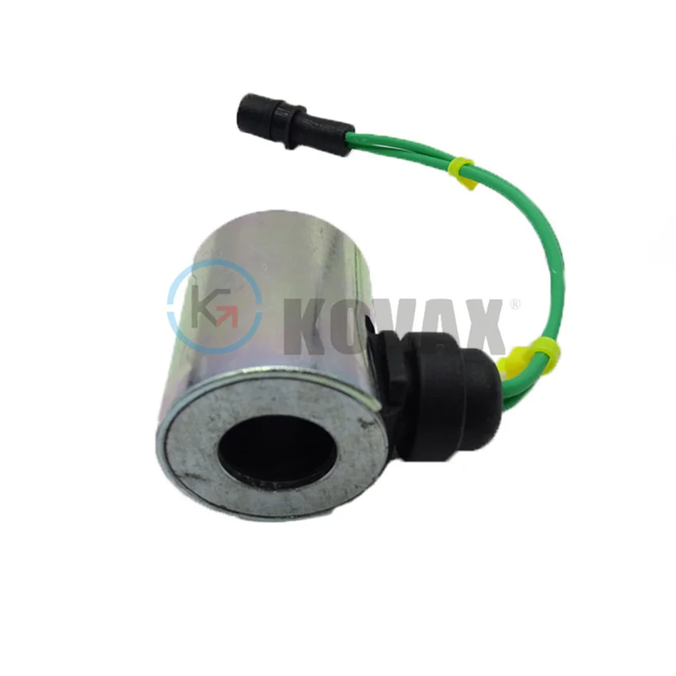

KOVAX excavator loader solenoid valve 140H solenoid valve coil 24V round plug 321-5658