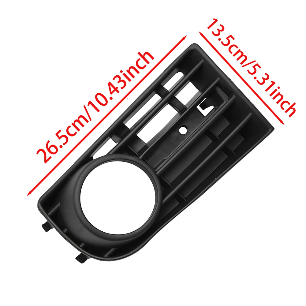 Auto Frontstoßstange Nebelscheinwerfer-Gitter Schwarz Kunststoff 1K0853665B für Volkswagen Golf5 MK5 2005 2006 2007 2008 2009 USA-Version – Detail 8