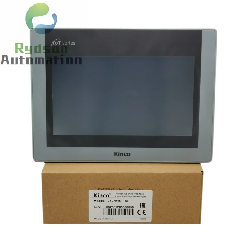 Imagem -03 - Polegada Série de Automação Kinco Tela Sensível ao Toque Hmi Gt070he4g Gt070he-wifi Scale Cpu Industrial Velocidade Relógio 800mhz 7