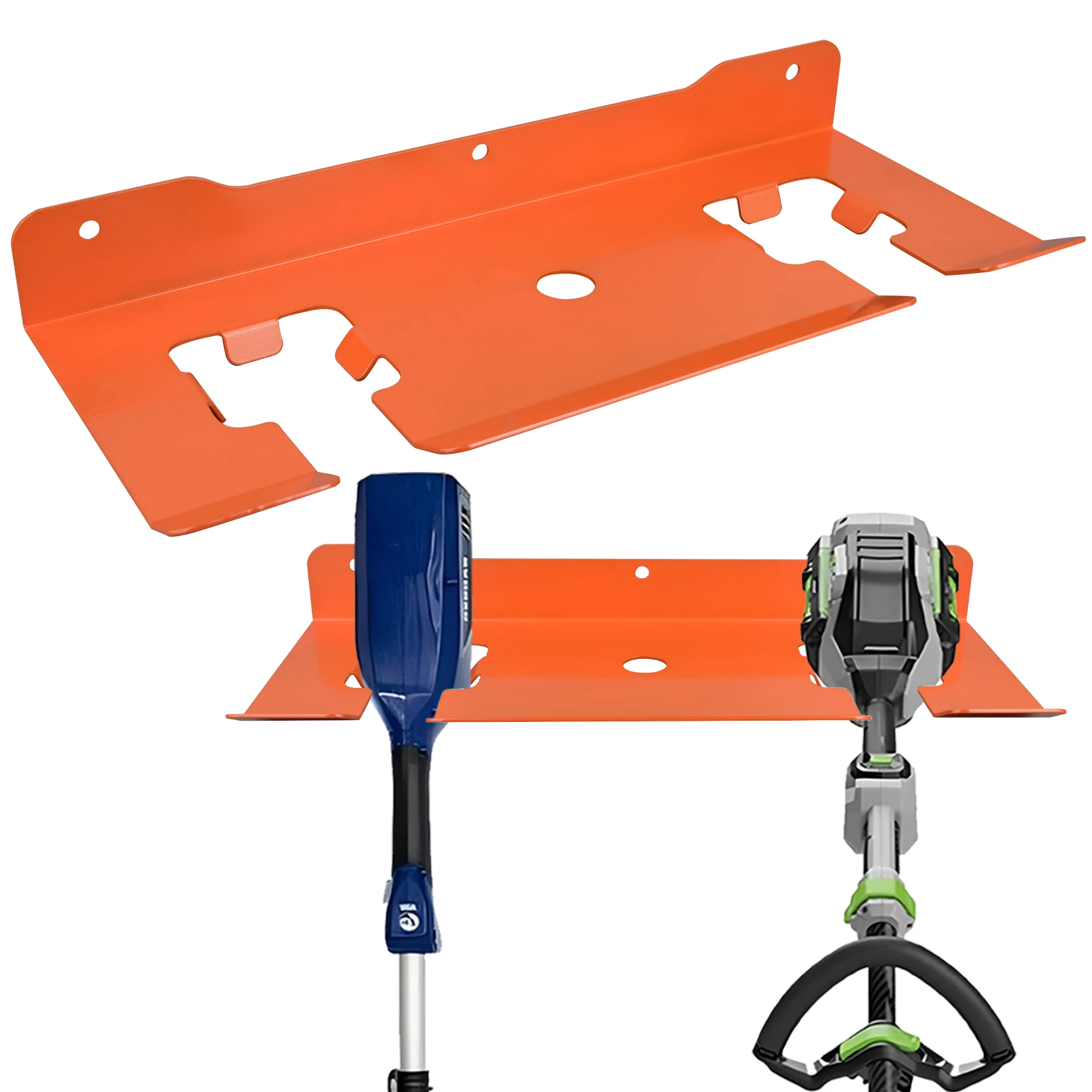 Large Opening Weed Eater Trimmer Rack Hanger For  Hanging Yard Tools Trailer Garage Wall Chainsaw,Lawn Equipment
