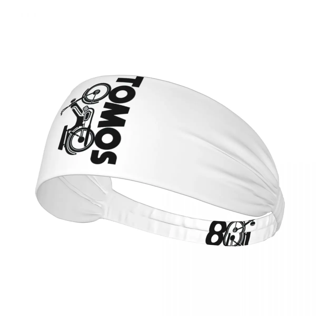 

Custom Tomos Moped Sweatband for Men Women Quick Drying Sports Sweatband Gym Yoga Running