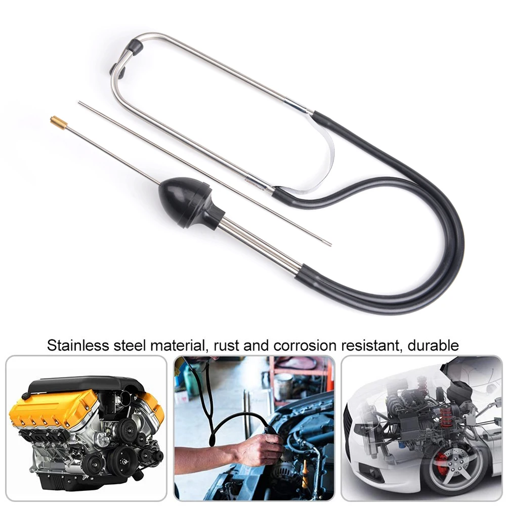 

Car Engine Block Diagnostic Tool Professional Auto Stethoscope Cylinder Automotive Engine Hearing Tools For Car