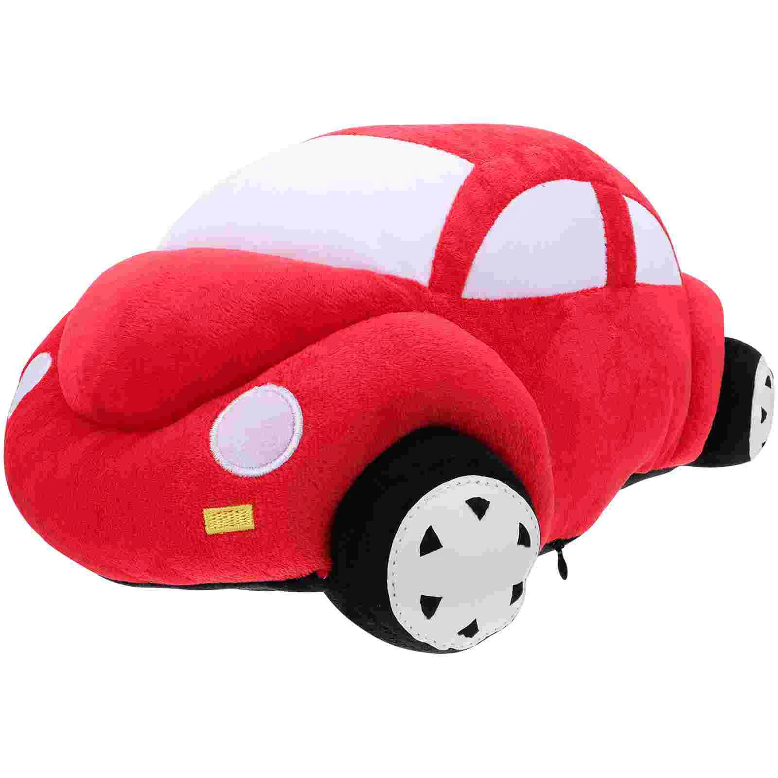 Chiens en peluche en forme de coussin pour enfants, oreiller pour enfants, jouets de voiture en peluche