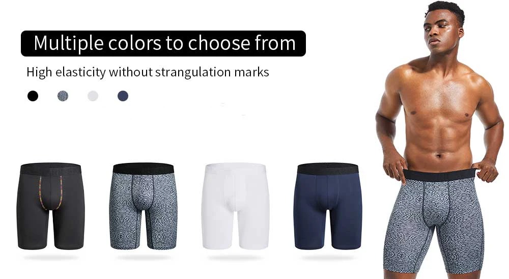 5 Stück Herren-Unterhosen Sexy Männer-Slips Atmungsaktive Boxershorts Herren-Boxer Unterwäsche für Männer Trunks Modische Herren-Boxerbriefs – Detail 6