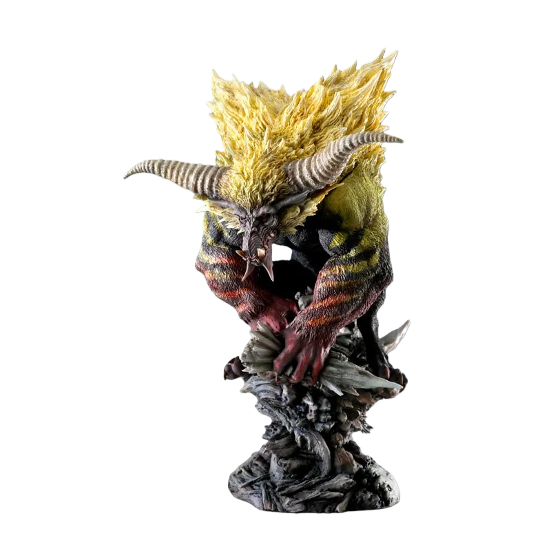 ฟิกเกอร์แอ็คชั่น CAPCOM CFBCM Furious Rajang จากเกม MONSTER HUNTER ของเล่นโมเดลสำหรับเด็กผู้ชาย ของแท้พร้อมกล่อง ของสะสมสำหรับเด็กผู้ชาย