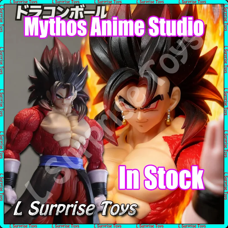 En Stock mitos Anime Studio Dragon Ball Super Saiyan 4 Vegito Limit Break Anime figuras de acción modelo juguetes regalos