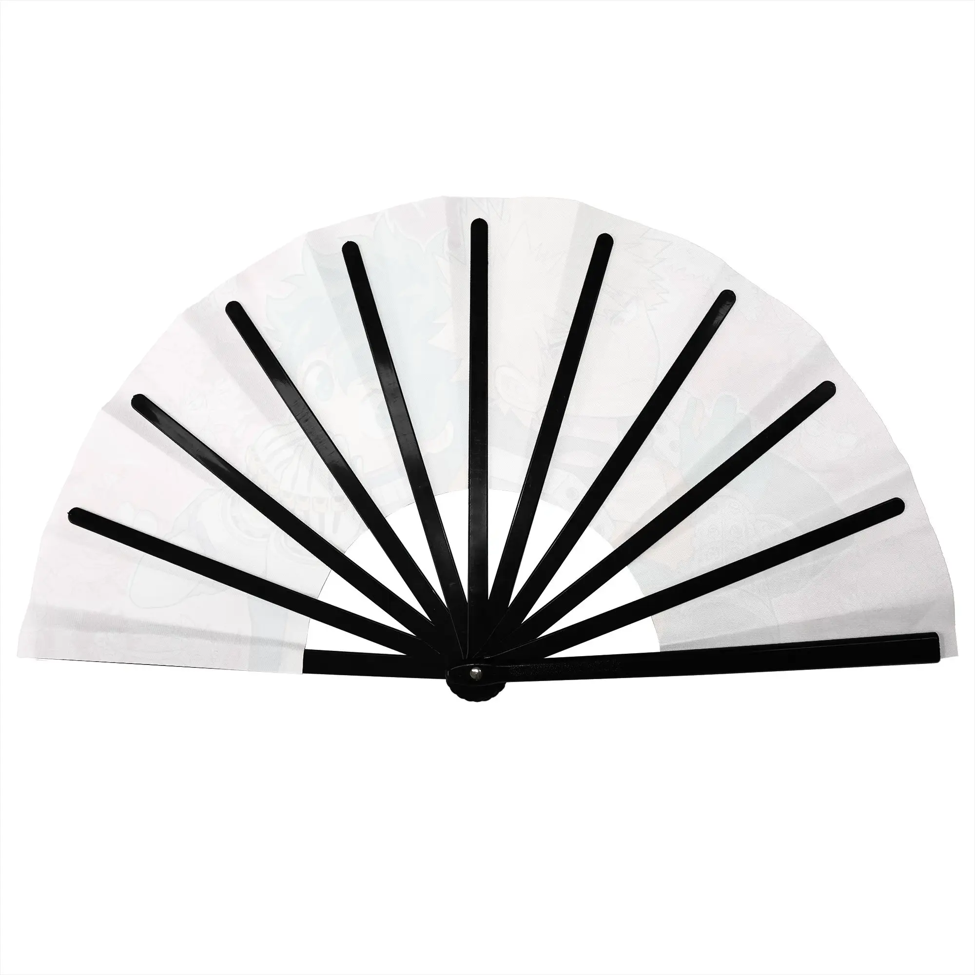 Japanese My Hero Academia Traditional Folding Fan Oriental Art Bakugo&Deku High-Quality Fans Gift  Exquisite Decorative Hand Fan