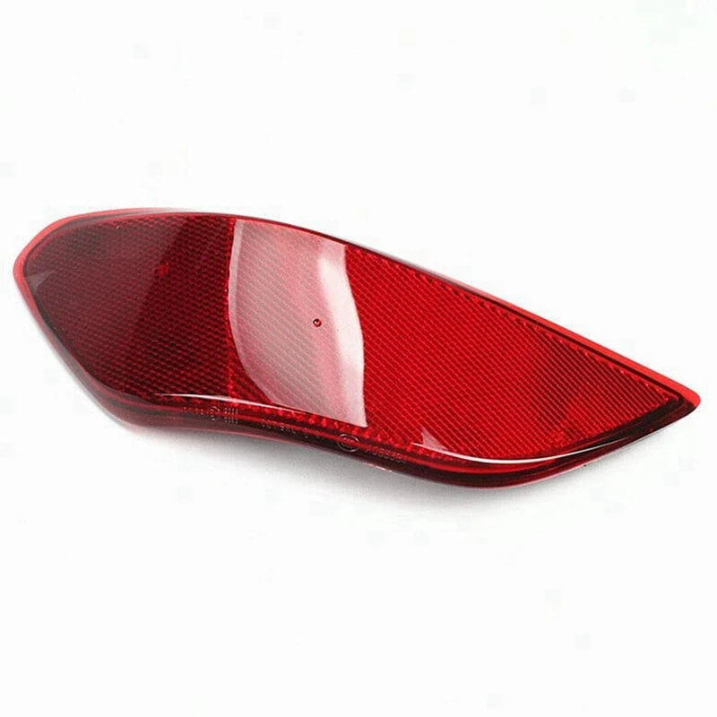 

5 Pair Car Red Rear Bumper Rear Bumper Lamp Reflector For-Porsche Cayenne 2011-2014 95863110500 95863110600