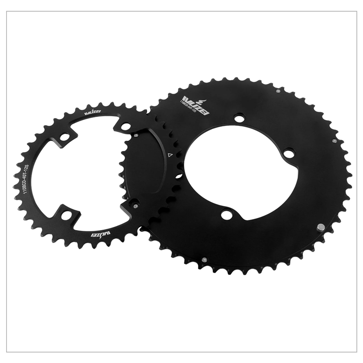 WUZEI 110BCD Rennrad Doppelkettenblatt 2x10/11/12-fach Fahrradkettenblatt 48T/33T 58T/44T Krone für Shimano 105 Ultegra R8000 – Detail 26