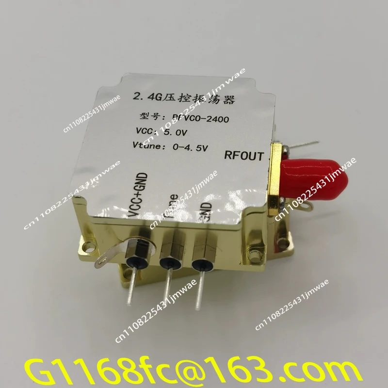 Voltage Controlled Oscillator 2.4G RF Microwave Module VCO Sweep Signal Source Voltage Controlled Signal Source