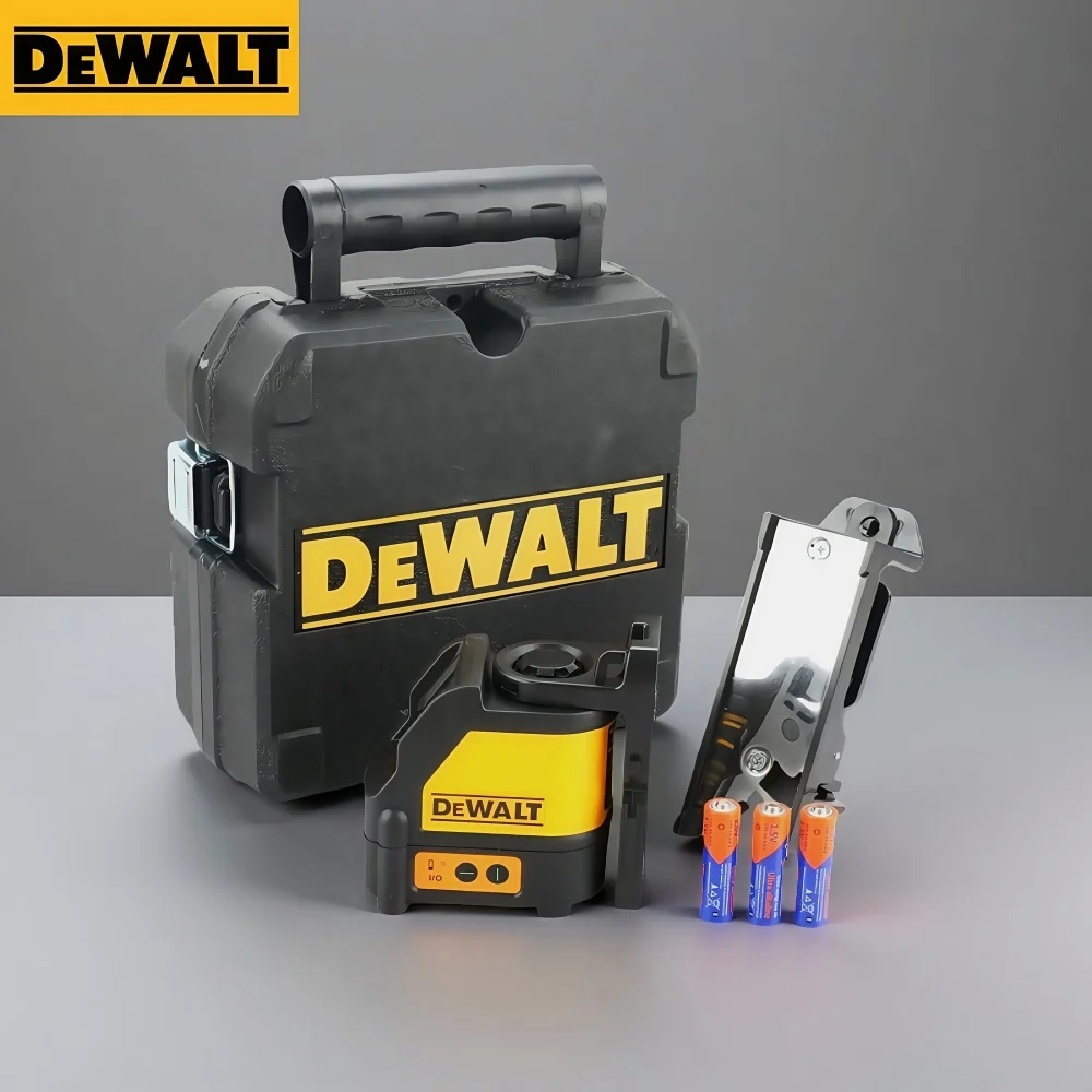 2025DEWALT DW088CG LaserLevel With Case30m Self-Leveling Cross Line Green Cross Line Lase Horizontal Vertical Laser Level 2-Line