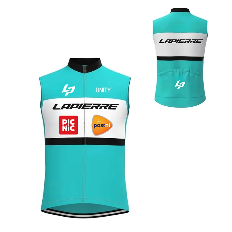 Lapierre men's windproof sleeveless cycling picnic vest outdoor mountain bike postnl sports lightweight waterproof vest