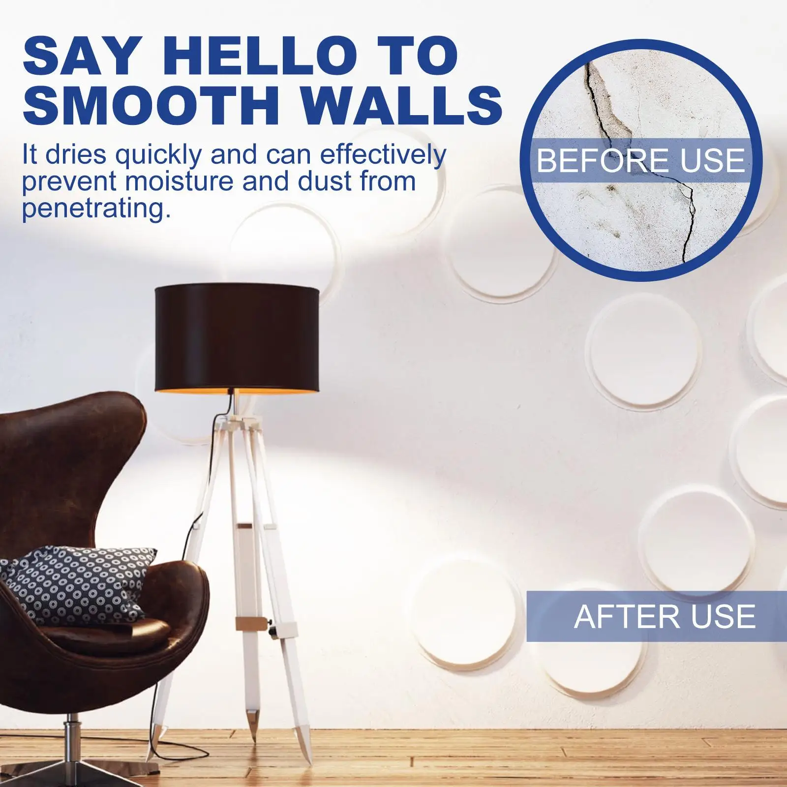 Drywall Repair Kit Patch Wall Mending Agent Home Wall Surface Hole Fill Quick Drying Repair Paste for Apartments Ceiling Plaster