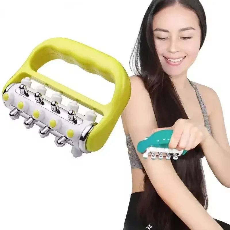 360° Labor-Saving Rolling Massager  Fat Reduction and Soothing Roller Massager  Press Roller Muscle Fascia Massager