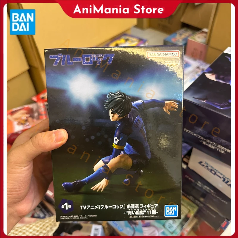 

Original Bandai Anime Figure BLUE LOCK Rin Itoshi FIGURE(TBA) Action Figure Banpresto Toys 16cm Model Doll Collector