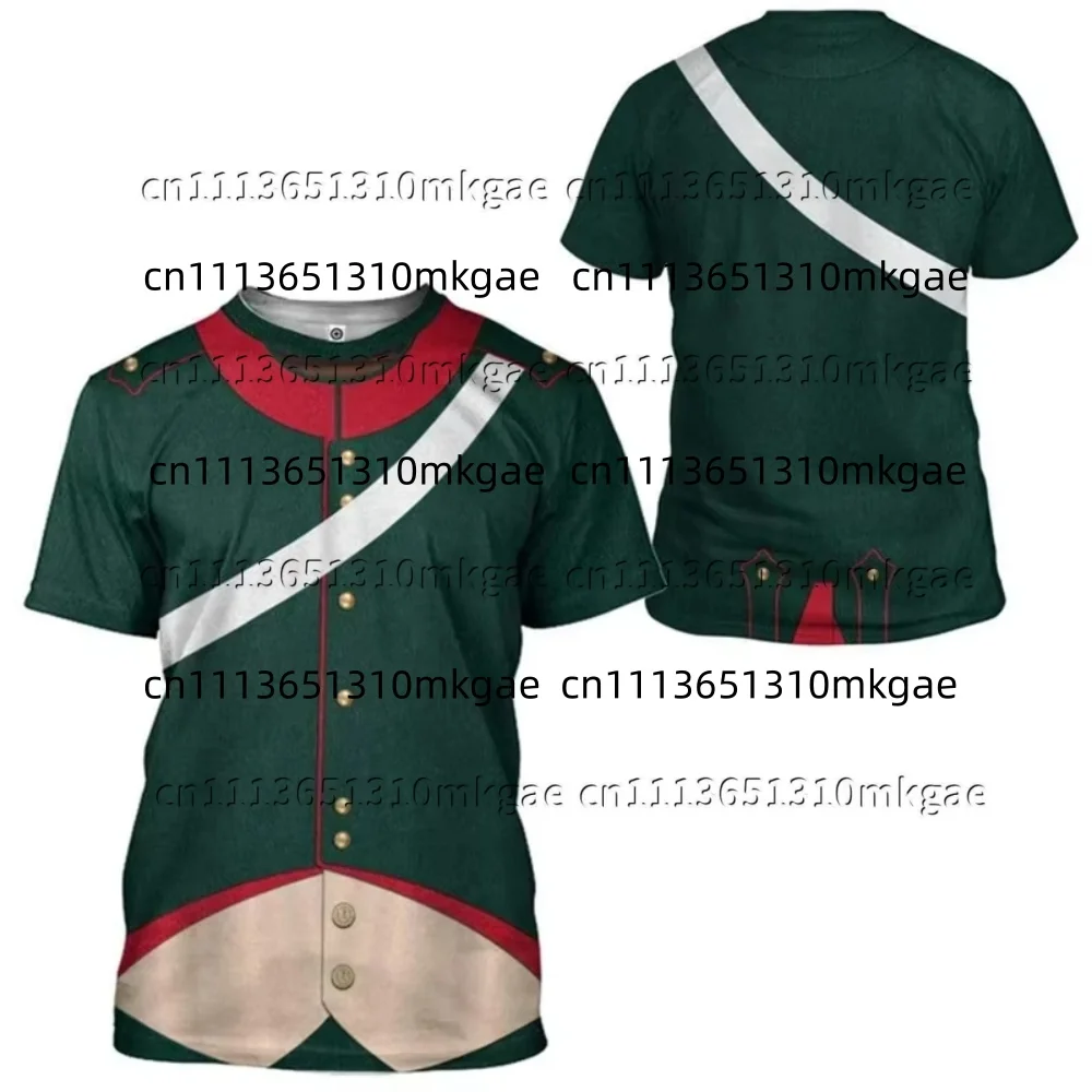 Halloween-T-Shirt mit schwarz-weißem Nadelstreifenmuster, das einen Anzug imitiert, Unisex, 3D-Druck, kurzärmelig, Cosplay-Kostüm, Rundhalsausschnitt, Oberteil für Kinder. – Detail 6