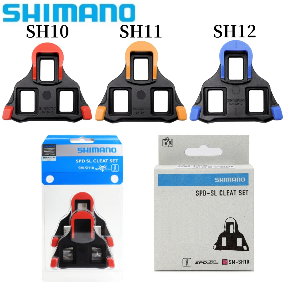 

SHIMANO SPD SL SH11 SH10 SH12 Road Bike Pedal Cleat Bicycle Cleats Original Box Shoes Cleats Bike Pedal Road Cleats Speed System