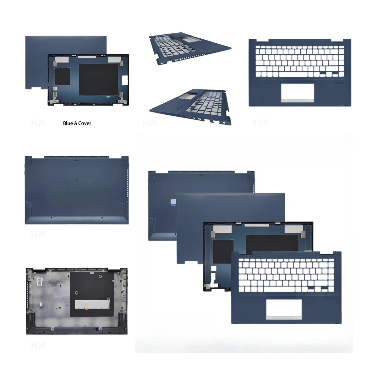 New For VivoBook Flip 14 TM420 TM420IA TP420 TM420UA TM420U LCD Screen Back Cover/Palmrest Upper Top lower Bottom Case