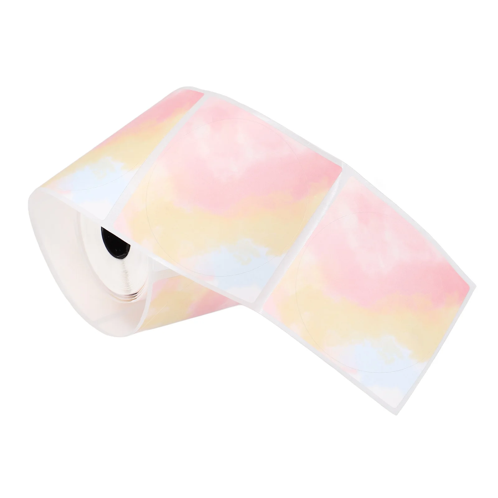 

1-рулонные градиентные цветные термоэтикетки, адресные этикетки для доставки, наклейка с ценником для организации ценообразования