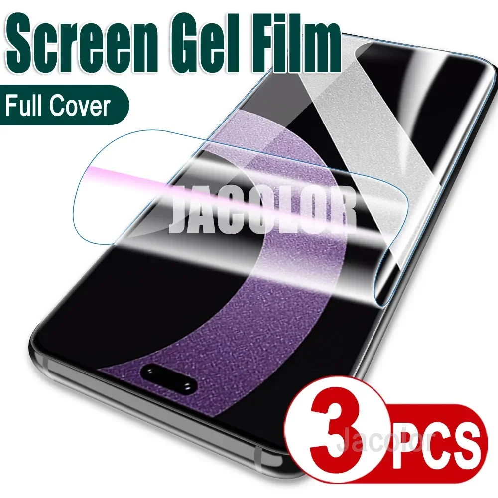 

3PCS Soft Hydrogel Screen Protector For Xiaomi 12X 12 12S Ultra Civi 2 1S Xiamy Civ 1 12 S 12SUltra Water Gel Protection Film