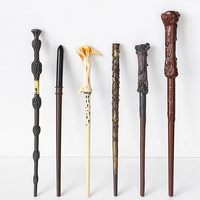 Anime Cosplay Show Metal Core Magic Wand Children Decoration Toy Accessories For Kids Bacchetta Di Plastic Magic Stick
