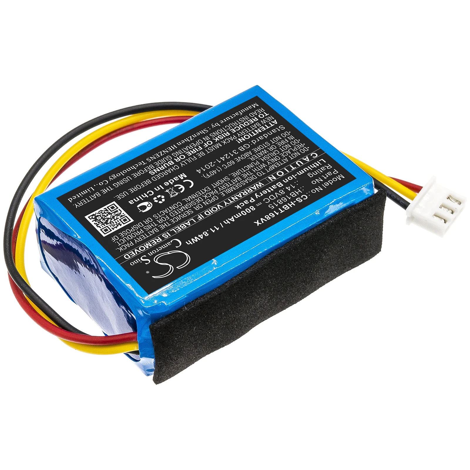 

Window Cleaning Robot Battery 14.8V/800mAh HB16815 for HOBOT 168, 188, 198, 268, 288