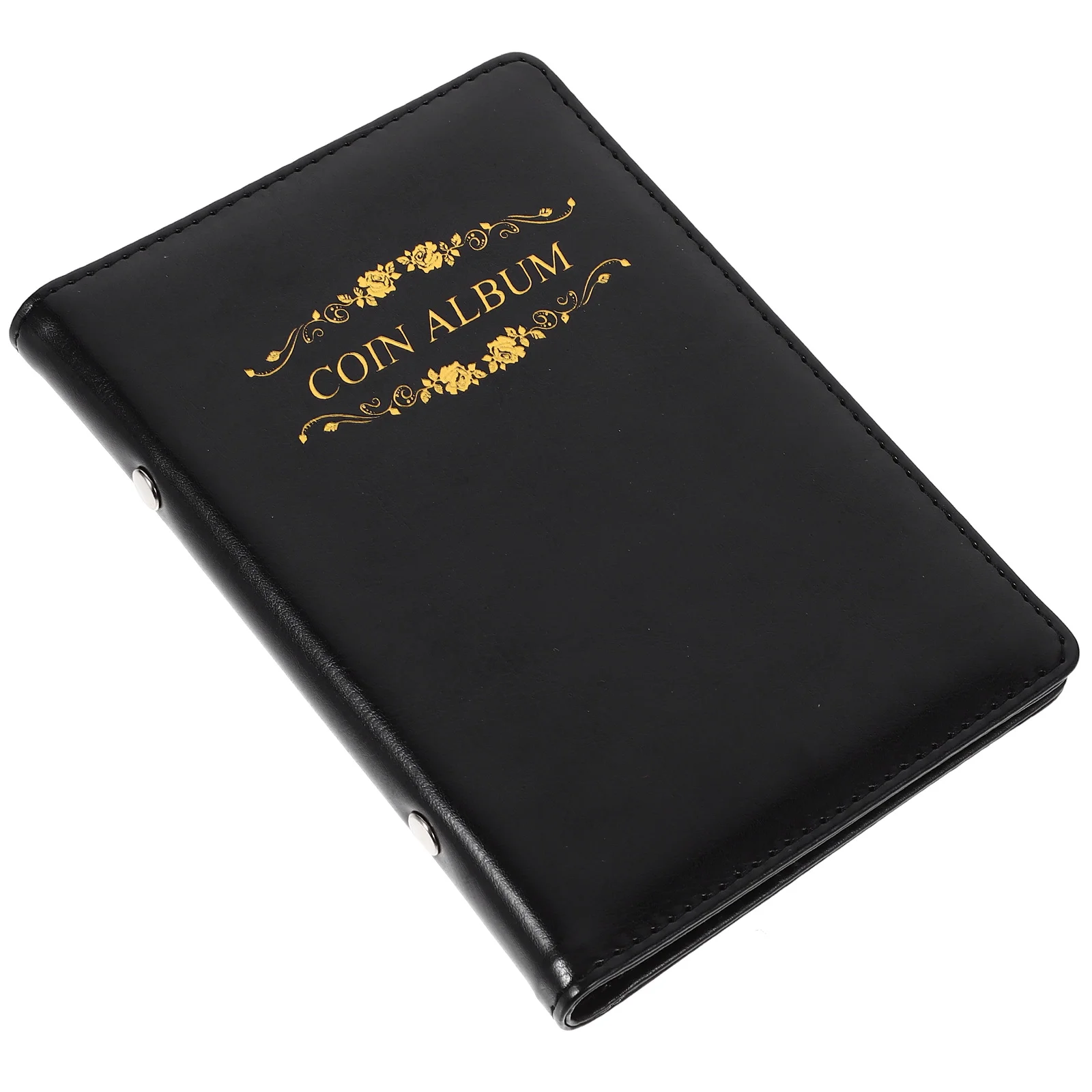 

Coin Collection Book Commemorative Rose Black Coins Storage Album Photo Other Book/book/volume Organizer Display Holder