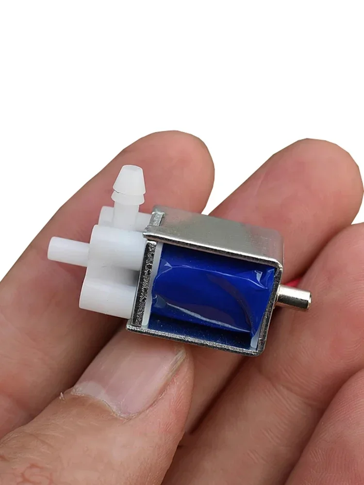 Micro électrovanne électrique à 2 positions et 3 voies, DC 5V 6V N/O N/C, Mini vanne de contrôle du débit d'air et du gaz, pompe à monter soi-même, moniteur de pression artérielle
