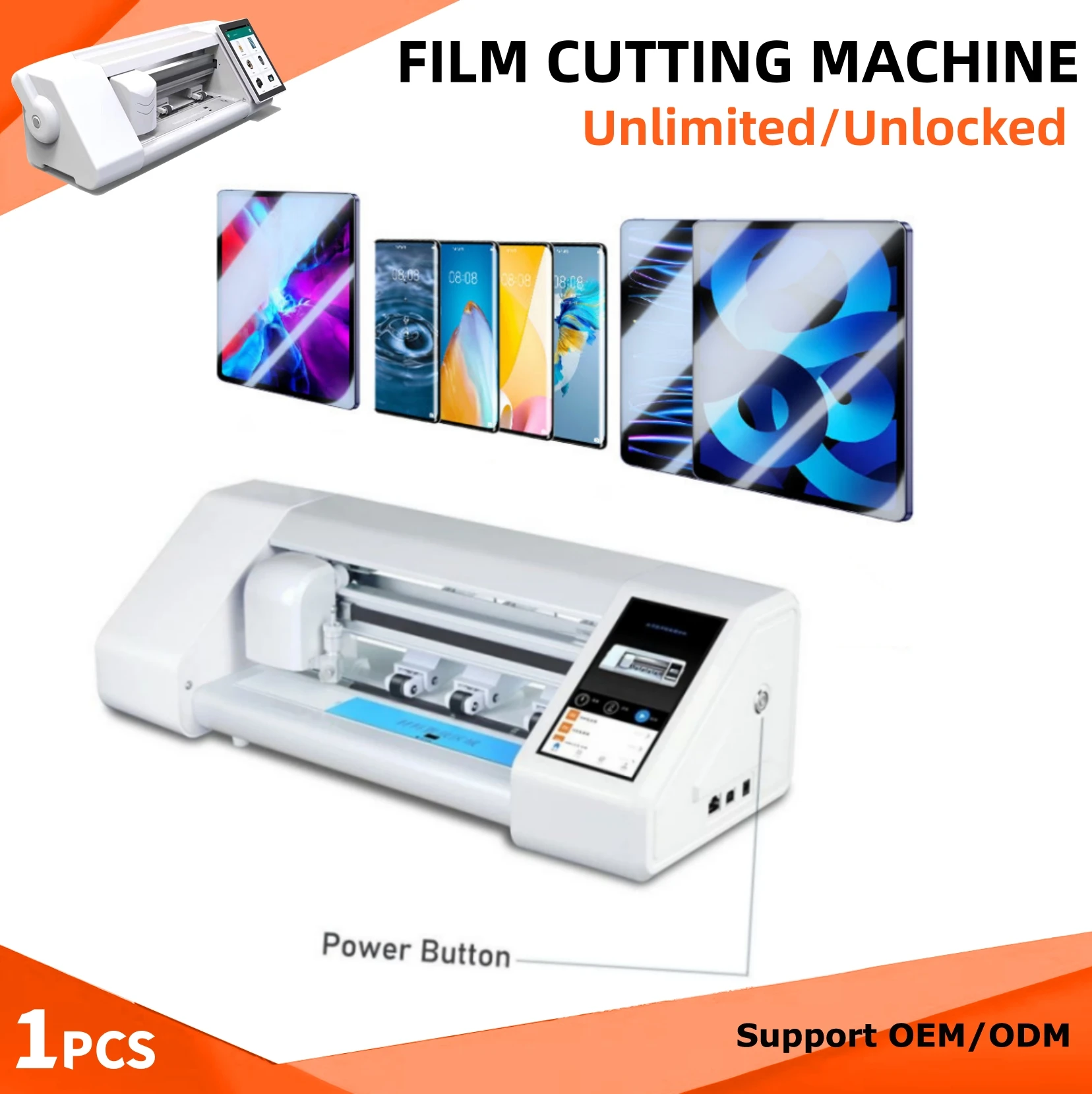 Unlock Unlimited Film Cutting Machine Cell Phone Screen Protector Cutter X5 Max Sheet Plotter Unlimited Cuts For Devia Fonlyu