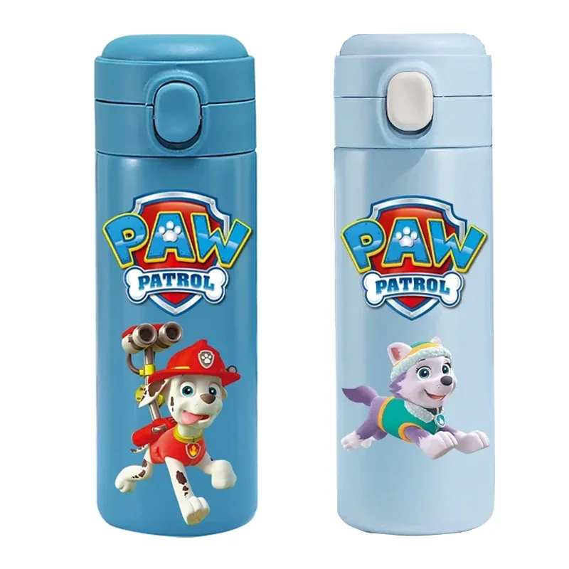 Anime PAW Patrol 420 ML Thermos Mug Kawaii Cartoon 304 Stainless Steel Portable Water Cup Travel Water Bottle Cups Kids Gifts