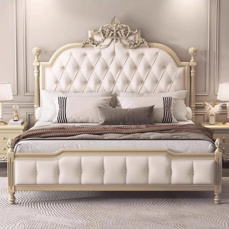 

Nordic wooden double bed 180x200cm Modern comfortable design bedroom beds interior minimalist camas matrimoniales furniture