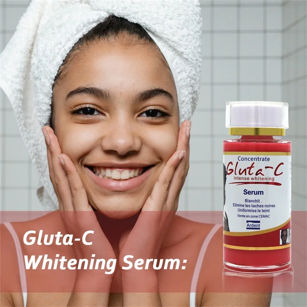 Gluta-C  Face Whitening Glowing Skin Serum Moisturizing hydrating Brightening Rapid Absorption Reduce Melanin Skincare Products