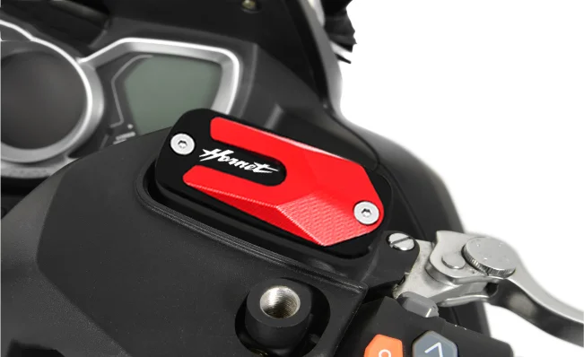 HORNET Motorcycle CNC Front Brake Clutch Cylinder Fluid Reservoir Cover Cap For Hornet 600 1998-2014 Hornet 900 2002-2006