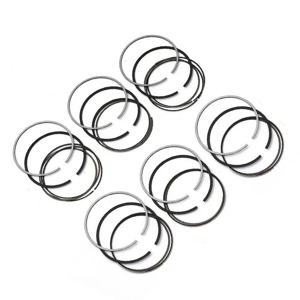 Engine Piston Rings Set STD 0.5 Fit 3.6 L For Jeep Grand Cherokee Wrangler Dodge Journey ERB 3.6L V6 GAS 121080000100 42155CP view 3