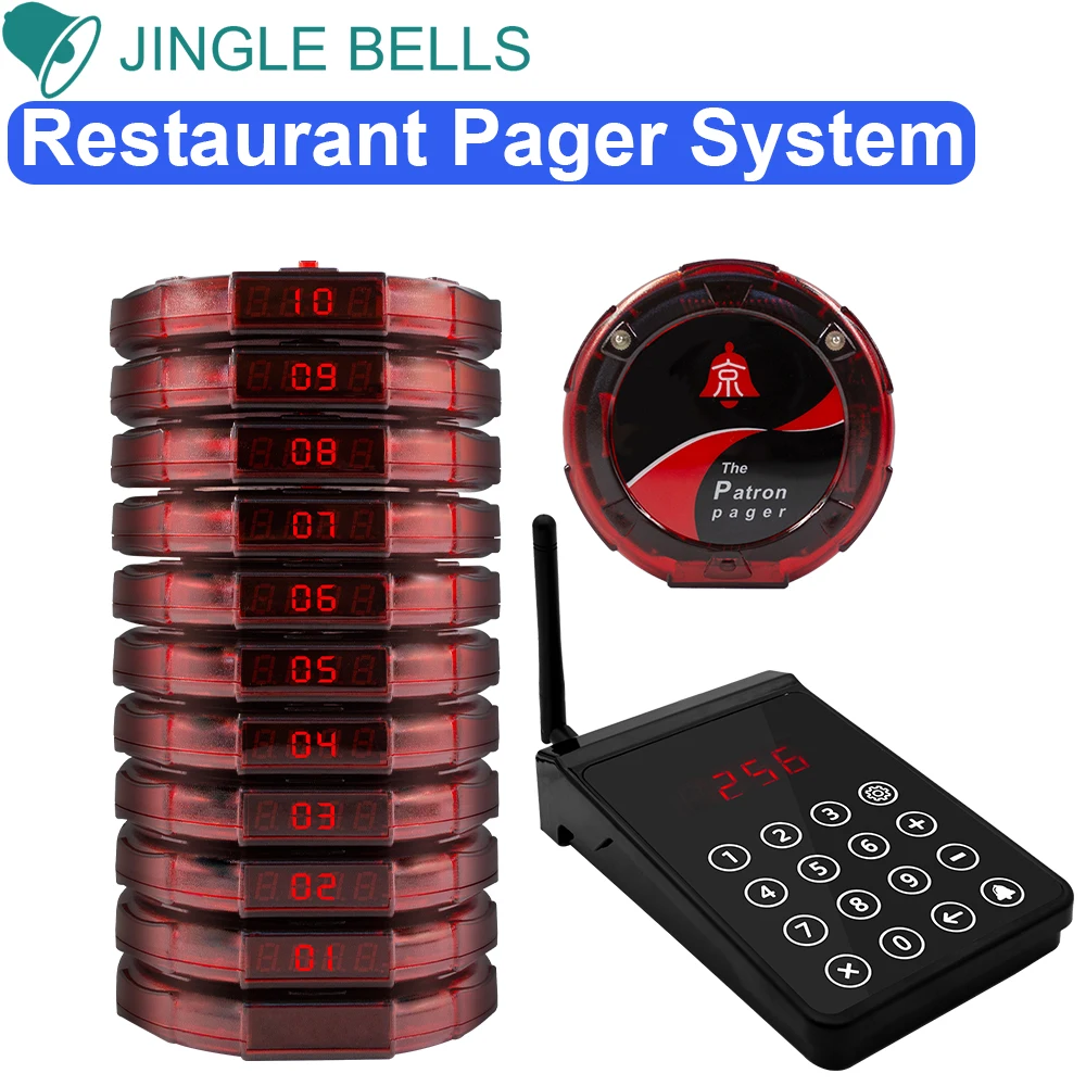 Phone Cases Green - JINGLE BELLS Wireless Restaurant Waiter Pager