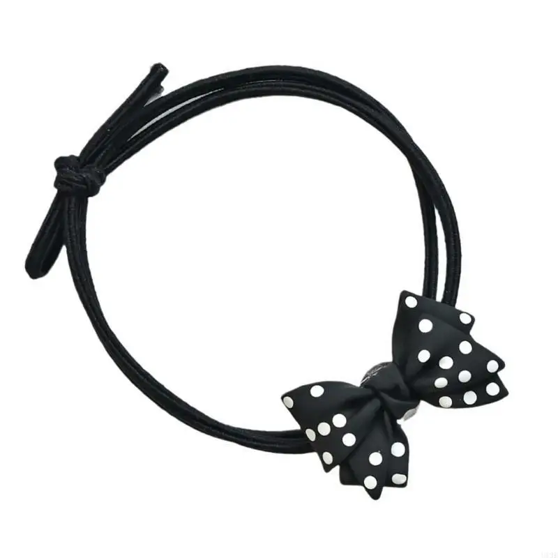 Bowknot barrettes pontilhas cabelo