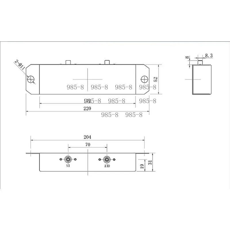 Tube Guitar Amp Spring Reverb Tank, Compact Spring Reverb Can Repair Spare Part For Vintage Guitar Amplifier Reverb Cabinet