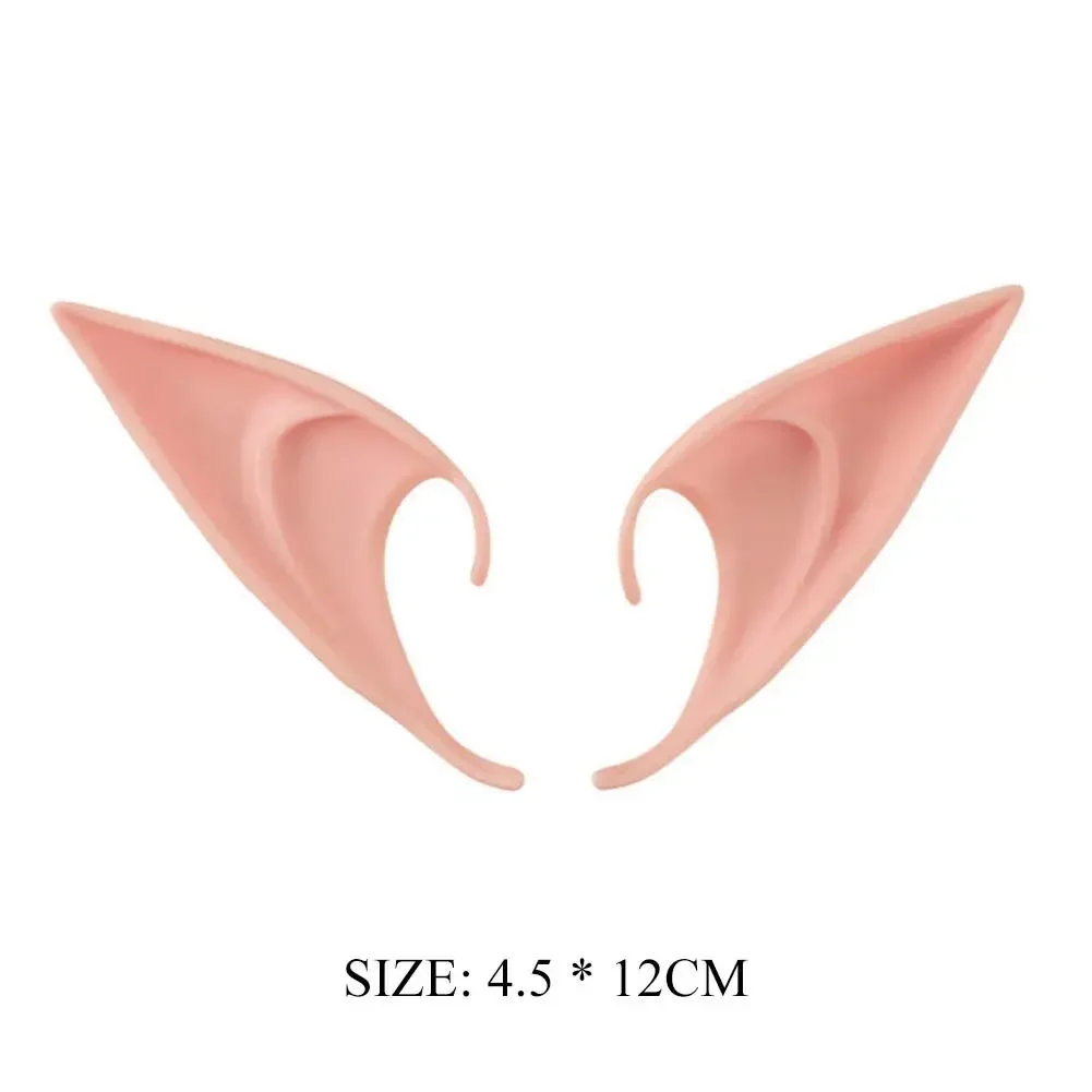 Halloween Elf Oren Avatar Goblin Monster Oren Angel Elf Latex Oren Fee Cosplay Kostuum Accessoires Decor Kid