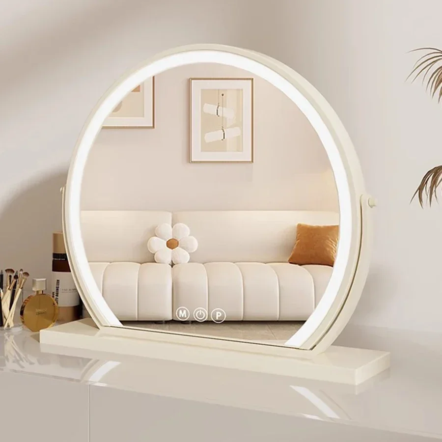 Design Travel Mirror Living Room Cute Flexible Acrylic Screen Bedroom Display Mirrors Standing Espelho Aesthetic Decorations