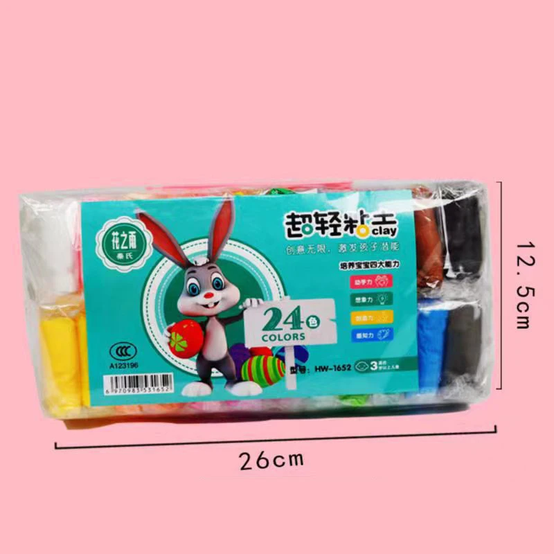12/24/36 Farben Weihnachtsgeschenk Superleichter Ton Space Clay Handgemacht Diy Modellierung Plastilin Zarte Textur Leicht