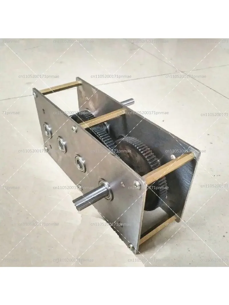 Hand Crank Generator Speed Increase Gearbox Transmission for DIY Power