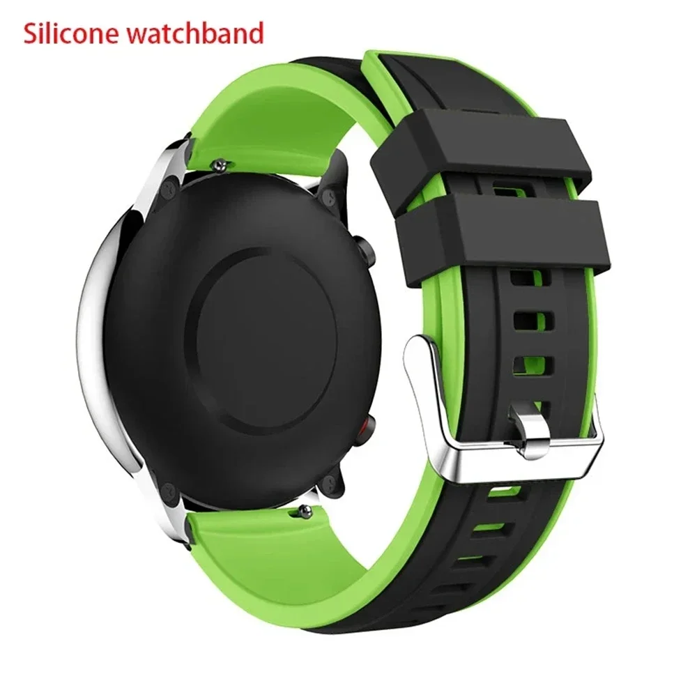 Silicone 20mm 22mm Band for Amazfit GTR 47 42 Mm GTR3 Pro Sport Bracelet for Amazfit GTS 4 3 2e 2 Mini Watchband for Amazfit Bip