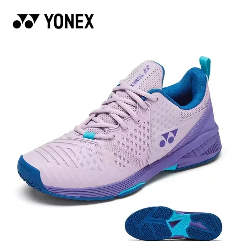 YONEX-Zapatillas de bádminton Unisex, S3EX YY, transpirables, antideslizantes, amortiguadoras, de alta calidad, para entrenamiento y Tenis