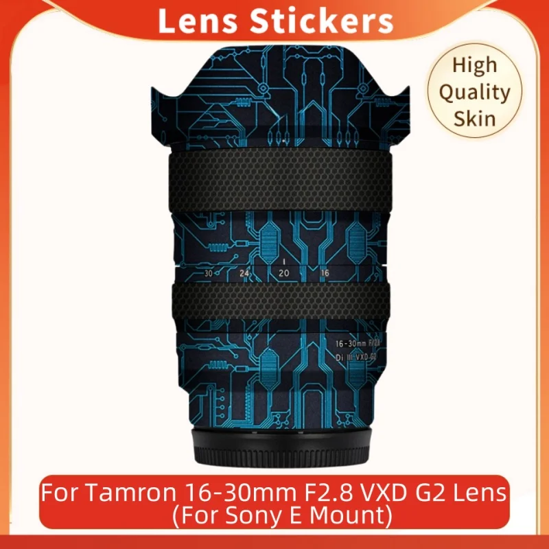 

Для Tamron 16-30 мм F2.8 VXD G2 для Sony E Mount Lens Sticker 16 30 Wrap Cover 16-30 F2.8 Защитная оболочка объектива 1630