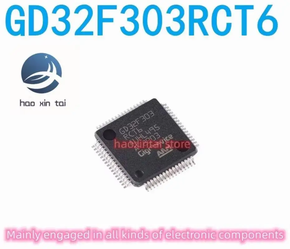 10pcs off-the-shelf direct shot GD32F303RCT6 LQFP-64 compatible with STM32 32-bit MCU microcontroller ics