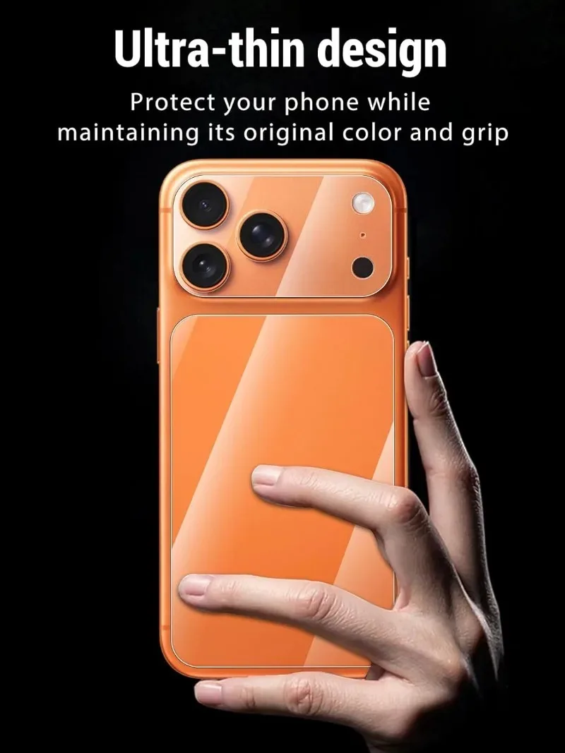 ฟิล์มกันรอยเลนส์กล้องหลังแบบใส HD บางและเบา สำหรับ iPhone 17 Pro Max 17Pro จำนวน 1/2/3 ชุด